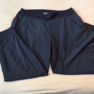 Athleta Black and Gray Leggings